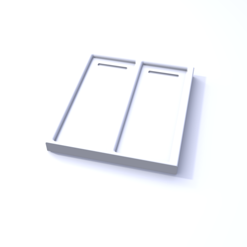 Abdeckplatte passend für Philips Hue Dimmschalter