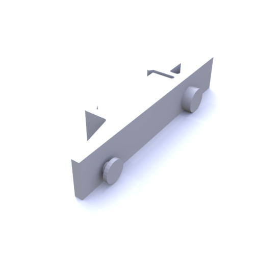 DIN mounting bracket suitable for Philips Hue Bridge