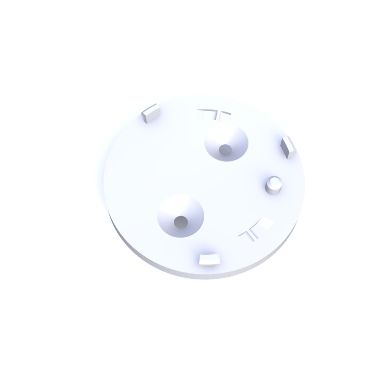 Cadre de protection de l'interrupteur de la molette Philips Hue Tap -  ThreeDee - Voor al uw montagebeugels en 3D-Prints
